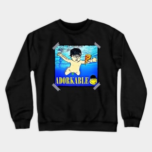 Adorkable Album Cover Crewneck Sweatshirt